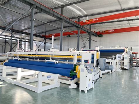 7000mm Pe Hdpe Waterproof Sheets Extrusion Line Plastic Sheets Making