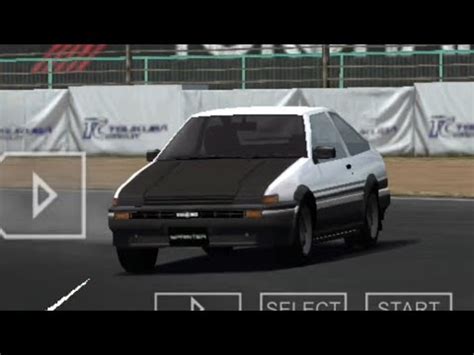 Ae Shuichi Shigeno Version Drift Gran Turismo Psp Youtube