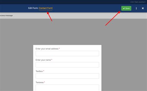 How To Create A Contact Form In Joomla