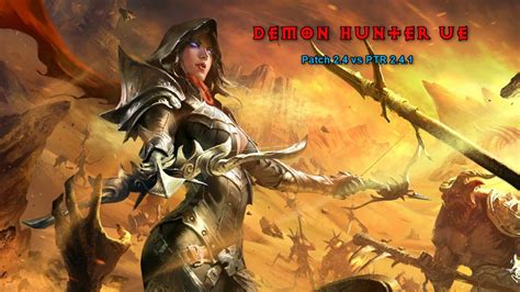 Diablo Reaper Of Souls Demon Hunter Ue Live Vs Ptr Youtube