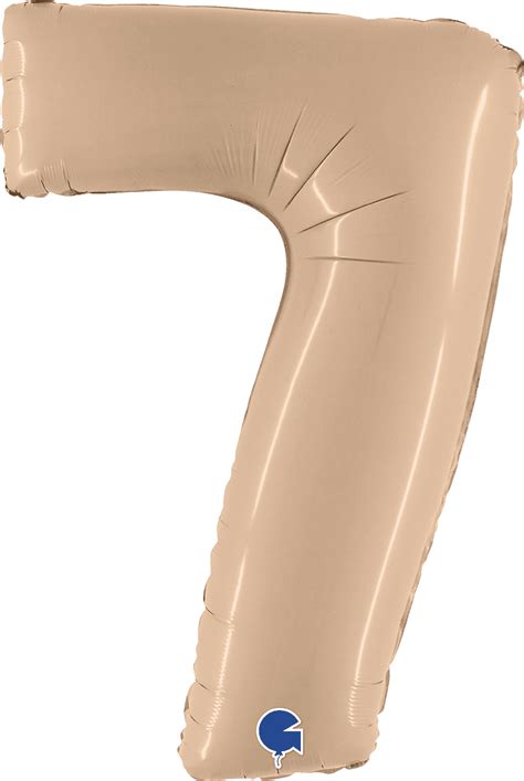 Buy Grabo Inch Satin Nude Foil Number Balloons Balloons U