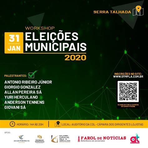 Workshop Aborda Mudan As Para As Elei Es Municipais De Clickrec