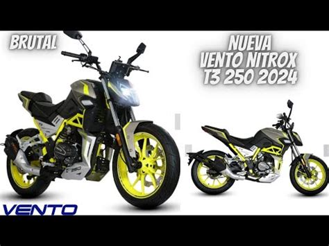 Nueva Vento Nitrox T3 250 2024 Ahora sí Cambió Vale la Pena