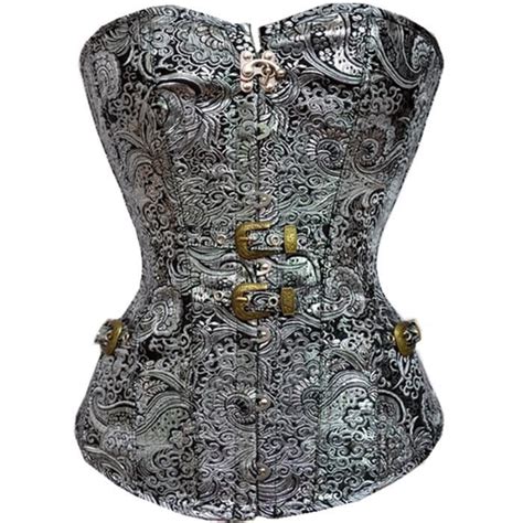Bustier femme Corset gothique Punk en acier Lingerie Sexy sous vêtements façonnés cour