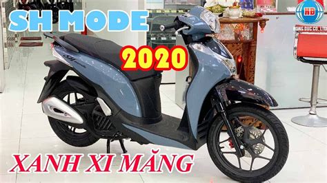 Cập Nhật Màu Sơn Độ SH Mode Xanh XI MĂNG Tại Honda Hồng Đức 11 YouTube