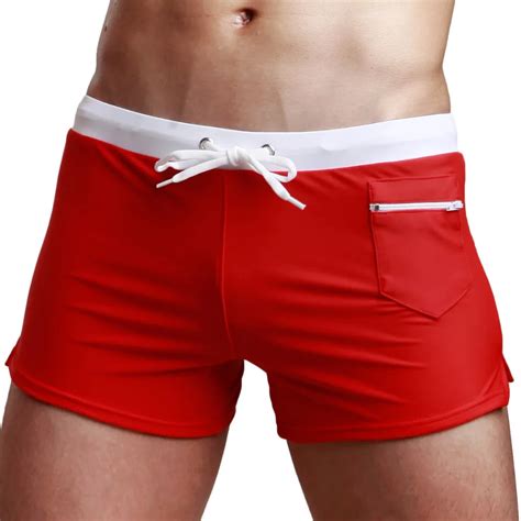 Sexy Man Swimming Trunks Bathing Shorts Swimwear Smelting Beachwear Bikini Brand Men S