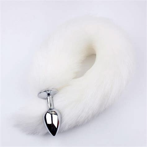 Anal Plug Woman Fox Tail Phallus Metal Sextoy Bondage BDSM Etsy