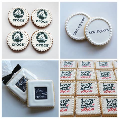 Logo Cookie Favors - Whipped Bakeshop Philadelphia