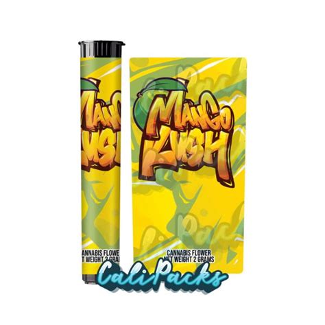 Mango Kush Pre Roll Tube By Calipacks Co Uk