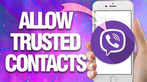 How To Allow Trusted Contacts On Viber Easy Quick Guide YouTube