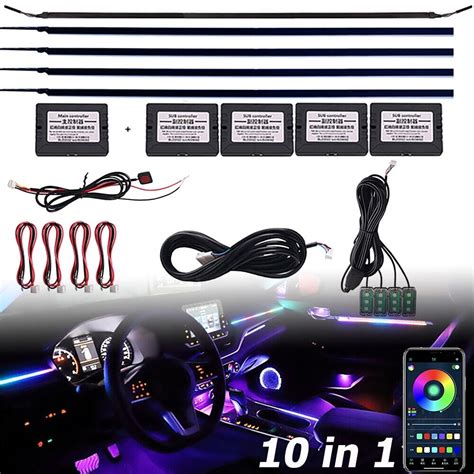 Rgb Symphony Car Atmosphere Interior Led Acrylic Guide Fiber Optic