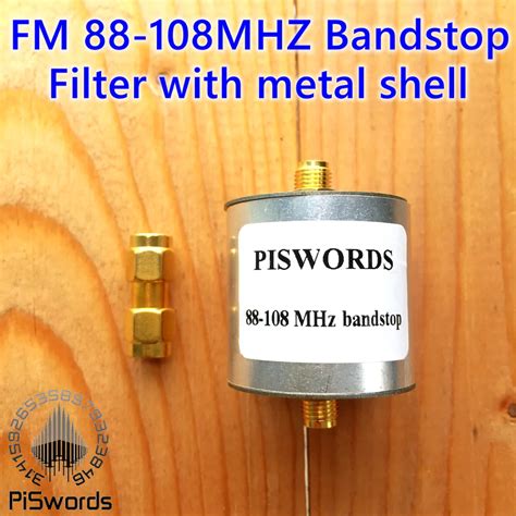 Broadcast Fm Band Stop Filter Mhz Fm Trap For Sdr Rtl Std