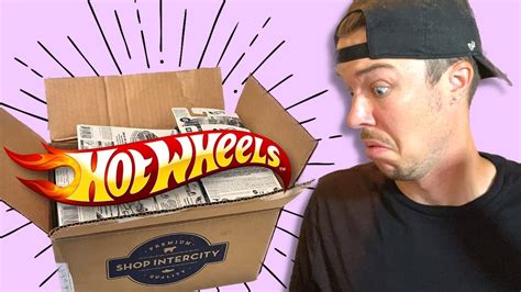 Unboxing A Box Of Hot Wheels We Found In An Auction YouTube