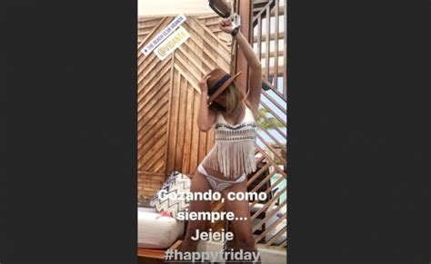 En Semana Santa Geraldine Bazán desea feliz viernes en bikini