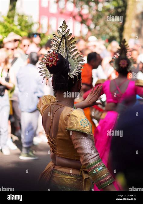 Berlin Karneval Der Kulturen Stock Photo Alamy