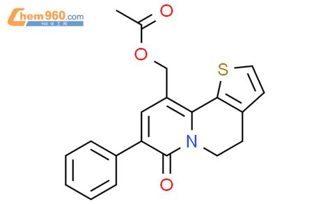 104675 96 9 7H Thieno 2 3 A Quinolizin 7 One 10 Acetyloxy Methyl 4 5