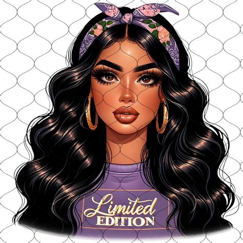 Latina Limited Edition Png Chingona Png Chicana Chola Png Mexicana Png Latina Woman Png
