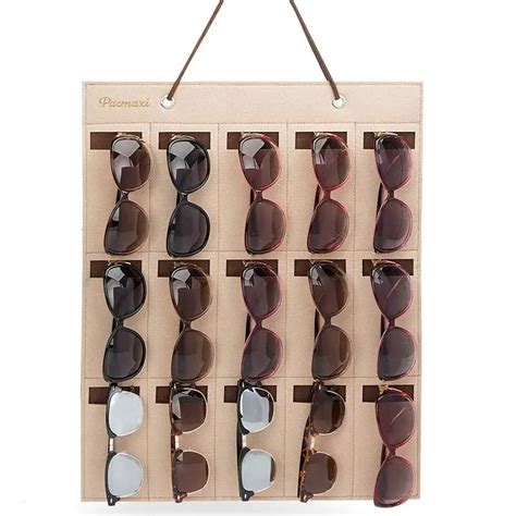 Sunglasses Organizer Storage Hanging Sunglasses Eyeglasses Wall