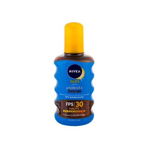 Nivea Sun Protect Bronze Oil Spray SPF30 Sonnenschutz 200 Ml