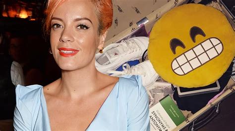Lily Allen Posts Photo Of SEX TOY In Her Case As She Packs For 30th Birthday Celebrations