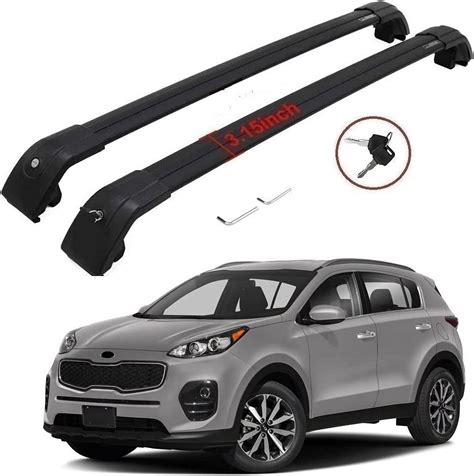 Nixface Black Roof Cargo Rack For Kia Sportage Roof Rack