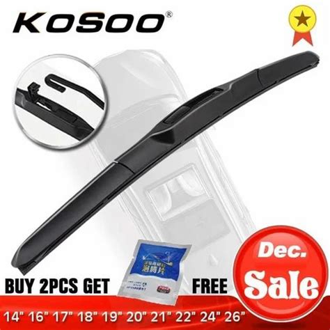 Wiper Blade U Hook Universal Car Natural Rubber Auto Windshield Wipers At Rs 113786 Car Wiper