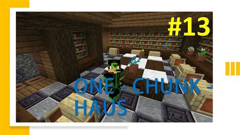 One Chunk Haus Folge Baustart Bibliothek Youtube