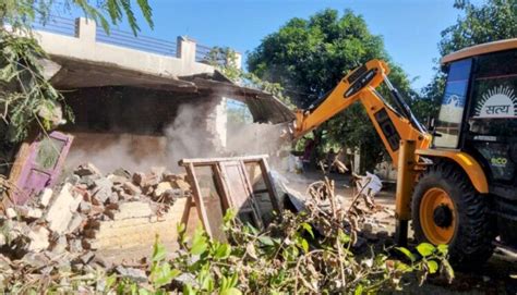 Jammu And Kashmir Jammu An Anti Encroachment Drive Was Conducted