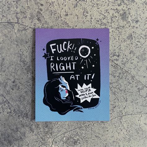 Print Fuck Eclipse Wall Art