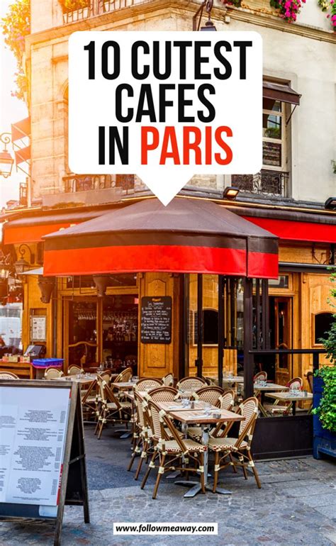 prettiest cafes  paris map  find   cafes