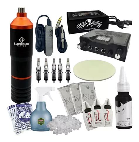 Kit De Tatuagem Tattoo Máquina Pen Completo Profissional Frete grátis