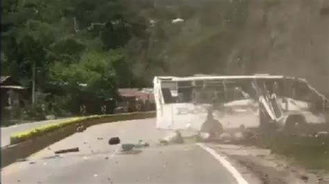 Video Grave Accidente En La Vía Bogotá La Vega Dejó Dos Muertos Y