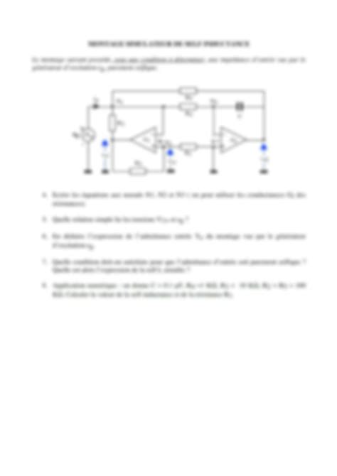 Solution Amplificateur Op Rationnel Aop Exercices Studypool