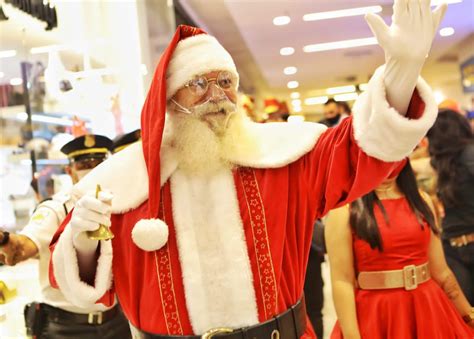 Chegada Do Papai Noel Abre Temporada De Natal No North Shopping