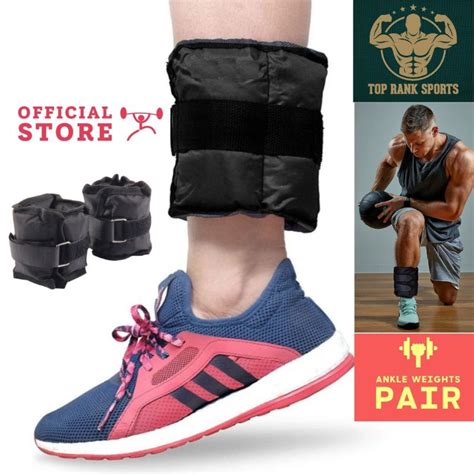 Kg Adjustable Leg Ankle Wrist Weights Pair Iron Sand Bag Strength