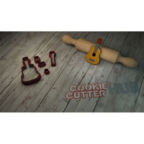 Acoustic Guitar Cookie Cutter