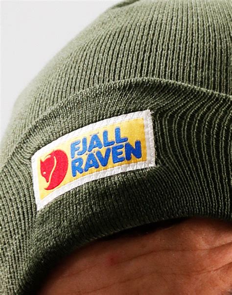 Fjällräven Vardag Classic Beanie Capper Green Terraces Menswear