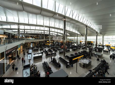 Heathrow airport Terminal 2 - departures Stock Photo - Alamy