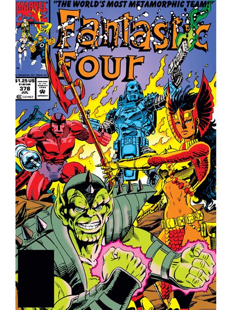 Classic Year One Marvel Comics On Twitter Fantastic Four 378 Cover