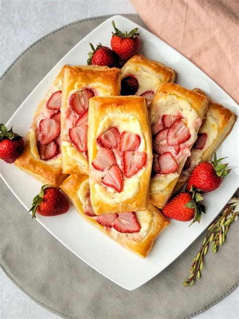 Easy Strawberry Cream Cheese Danish Recipe Danish Recipe Easy