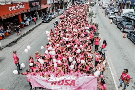 Caminhada Rosa Mulheres Se Unem Contra O C Ncer De Mama Em Itabora