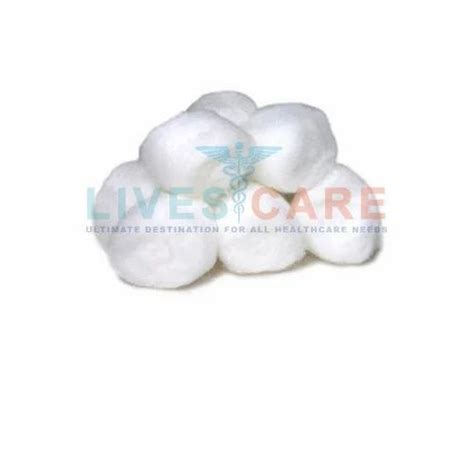 White Absorbent Cotton Balls For Hospital At Rs Pack In Ghaziabad