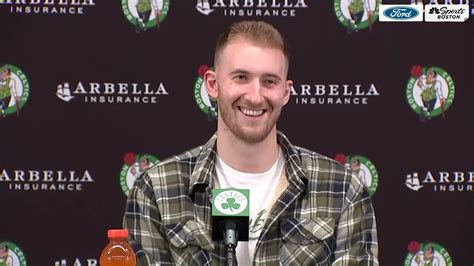 Sam Hauser Isn T Used To Dunking The Ball Nbc Sports Boston