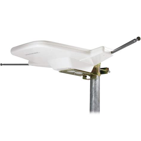 Metronic Antena Exterior Para Caravana UHF VHF FM 34dB Blanca