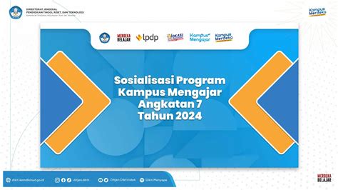 Sosialisasi Program Kampus Mengajar Angkatan Tahun Lldikti