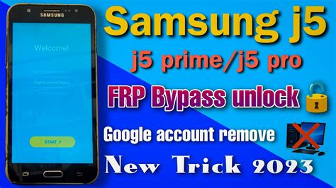 Samsung J Frp Bypass Unlock Samsung Galaxy J Prime J Pro Frp Bypass