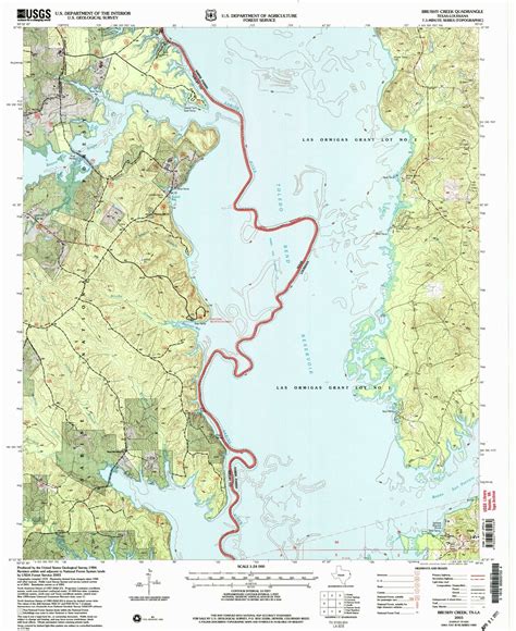 Classic Usgs Brushy Creek Texas 7 5 X7 5 Topo Map Mytopo Map Store