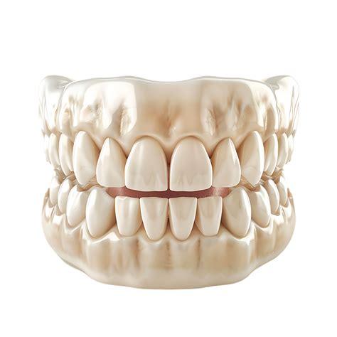 Teeth on white isolated over transparent background 48415481 PNG