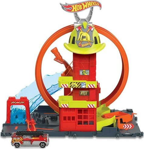 Mattel Hot Wheels City Tűzoltóállomás BestMarkt