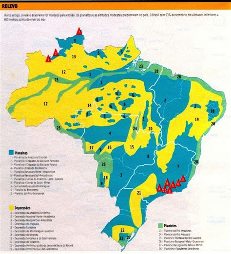 Geografando Por Completo Geomorfologia Formas E Classificações Do